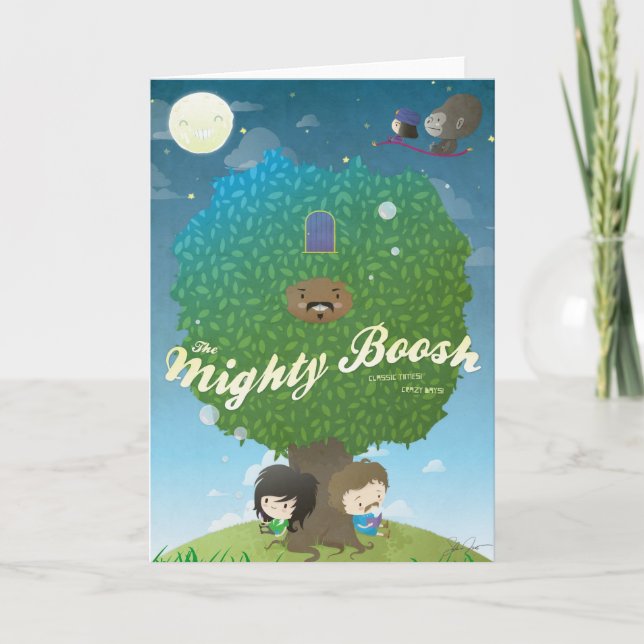 Klassische Zeitgrußkarte Karte (Vorderseite)