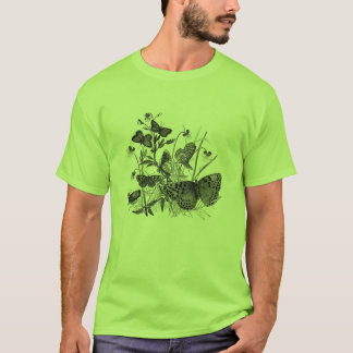 Klassische zoologische Radierung - Schmetterlinge T-Shirt