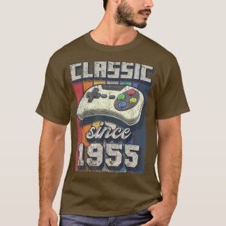 Klassischer 1955 67. Geburtstag Retro Video Game C T-Shirt