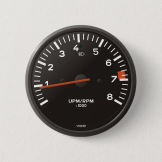 Klassischer 911 Drehzahlmesser (altes luftgekühlte Button