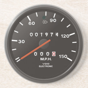 Klassischer 911-Tachometer (altes luftgekühltes Au Getränkeuntersetzer