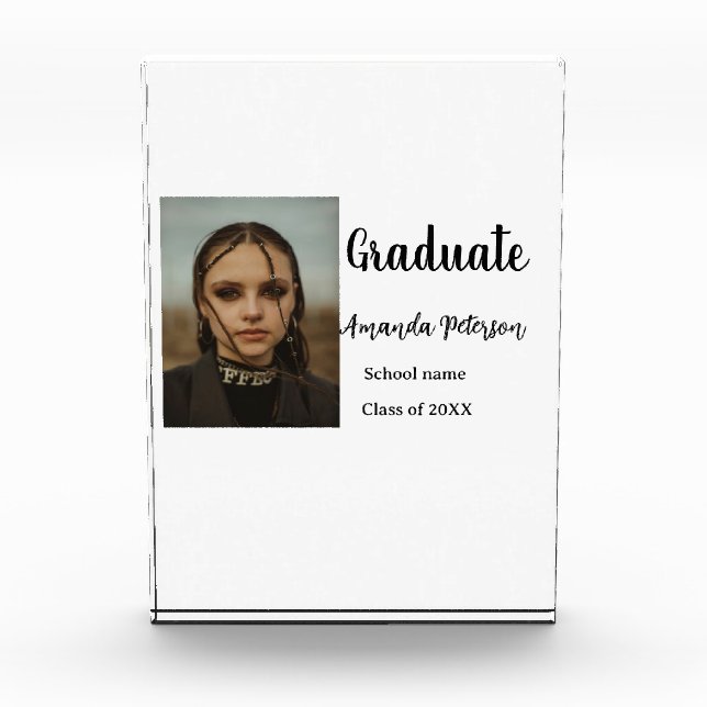 Klassischer Abschluss im Jahr 2008 Fotoblock (Vorderseite)