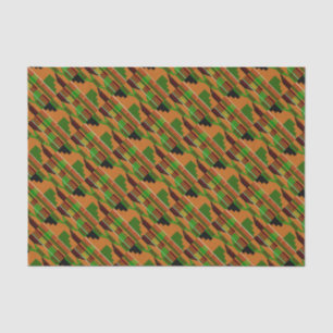 Klassischer Afrikanischer Kente K01-Winkel Seidenpapier
