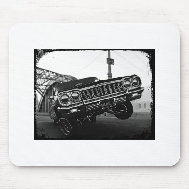 Klassischer alte SchulLowrider Los Angeless Mousepad (Vorne)