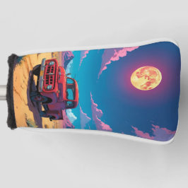 Klassischer amerikanischer Lieferwagen Golf Headcover