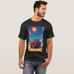 Klassischer amerikanischer Lieferwagen T-Shirt