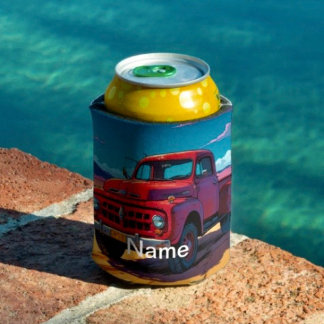Klassischer amerikanischer Pick-up-Truck Dosenkühler