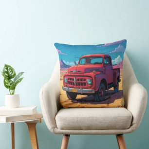 Klassischer amerikanischer Pickup Kissen
