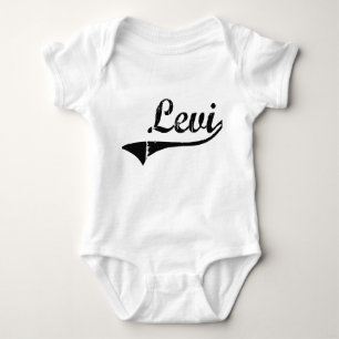 Klassischer Art-Name Levis Baby Strampler