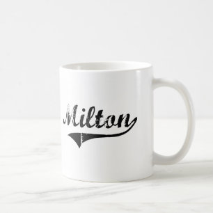 Klassischer Art-Name Miltons Tasse