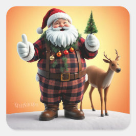 Klassischer Aufkleber