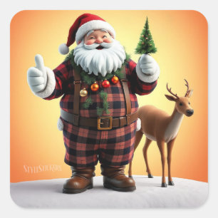 Klassischer Aufkleber