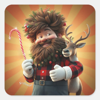 Klassischer Aufkleber