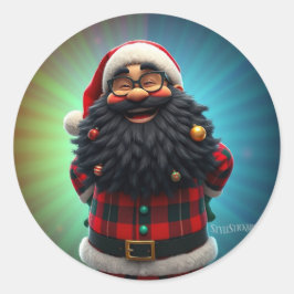 Klassischer Aufkleber