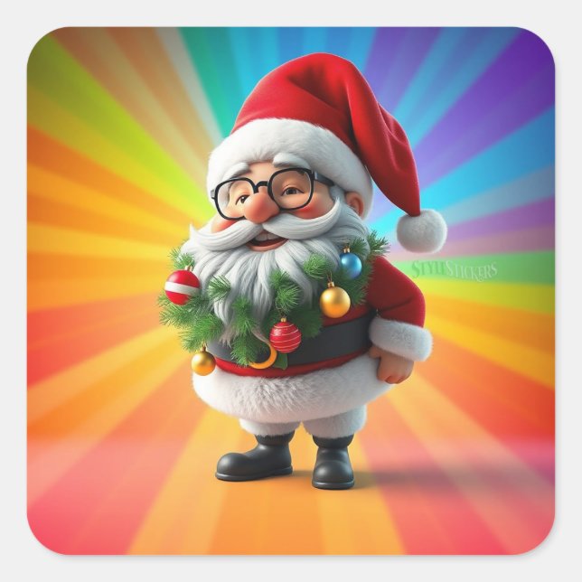 Klassischer Aufkleber (Vorderseite)