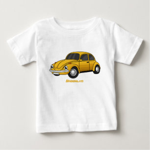 Klassischer Auto-Cartoon  Baby T-shirt