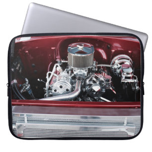 Klassischer Auto-Motor Laptopschutzhülle