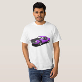 Klassischer Auto-T - Shirt des lila