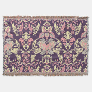 Klassischer Barock, vintage Blumen Wallpaper. Decke
