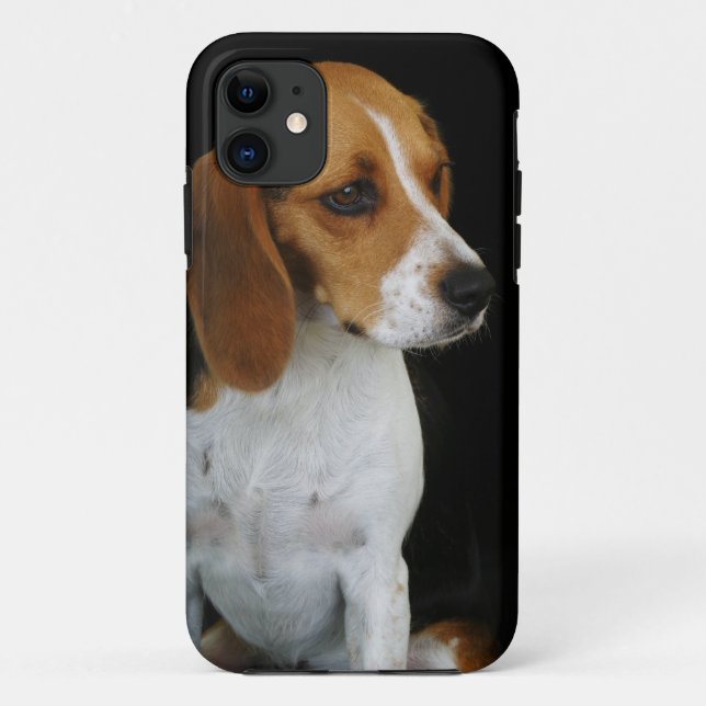 Klassischer Beagle Case-Mate iPhone Hülle (Rückseite)