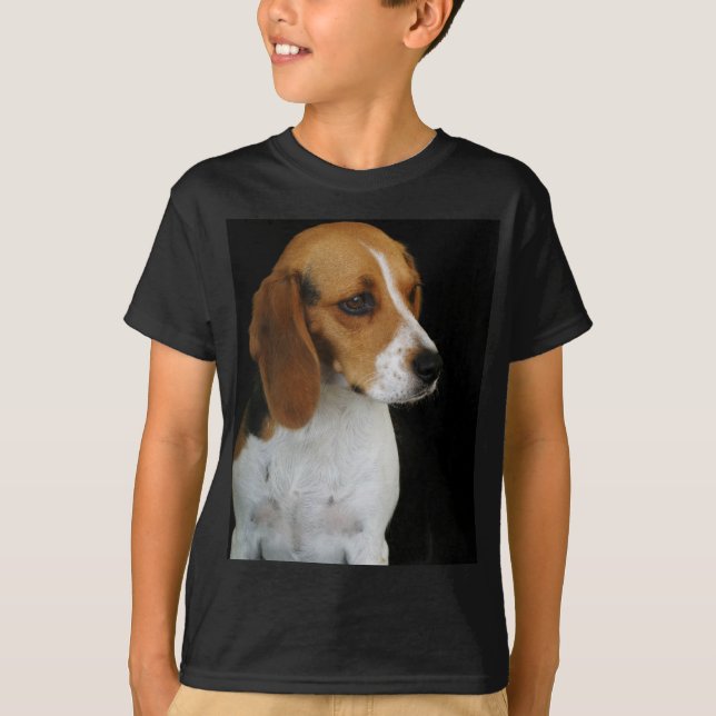Klassischer Beagle T-Shirt (Vorderseite)