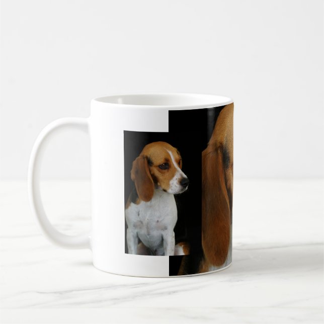 Klassischer Beagle Tasse (Links)