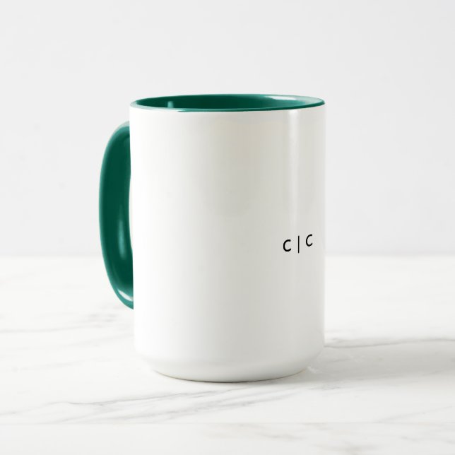 Klassischer Becher, 0,45 l Tasse (Vorderseite Links)