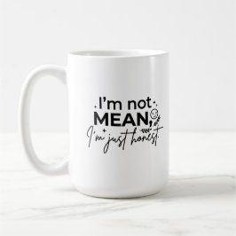 Klassischer Becher 15 oz - Ehrlicher Morgenkaffee- Kaffeetasse