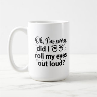 Klassischer Becher 15 oz - Freche Morgenkaffeelieb Kaffeetasse