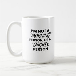 Klassischer Becher 15 oz Morgenkaffeeliebhaber Kaffeetasse