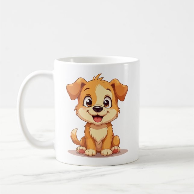 Klassischer Becher, 325 ml Kaffeetasse (Links)