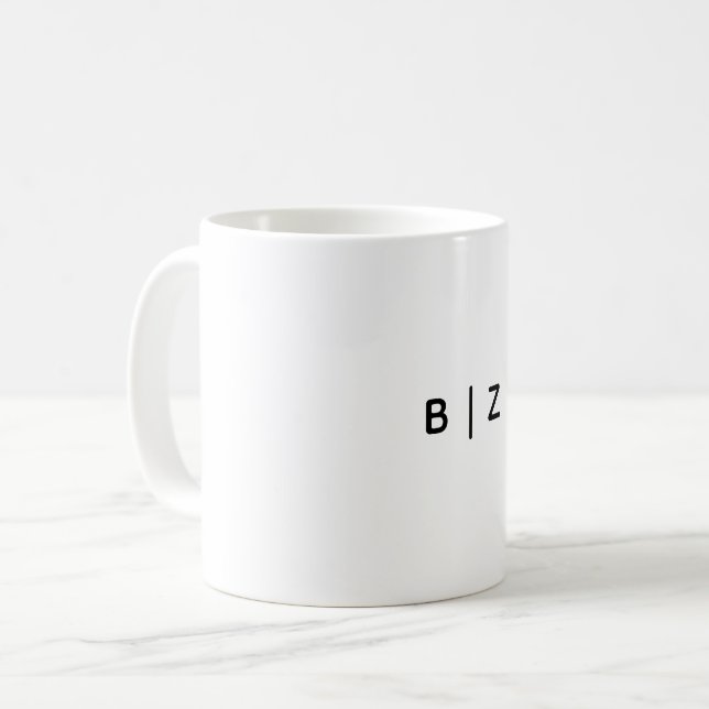 Klassischer Becher, 325 ml Kaffeetasse (Vorderseite Links)