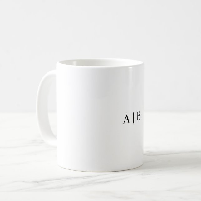 Klassischer Becher, 330 ml Kaffeetasse (Vorderseite Links)