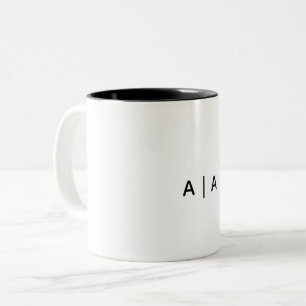 Klassischer Becher, 330 ml Zweifarbige Tasse