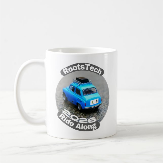 Klassischer Becher für RootsTech Ride Along 2026 Kaffeetasse (Links)