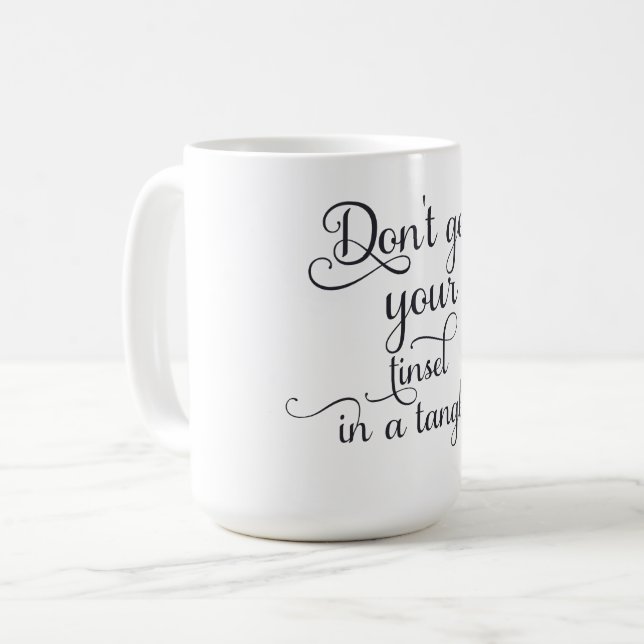 Klassischer Becher Kaffeetasse (Vorderseite Links)