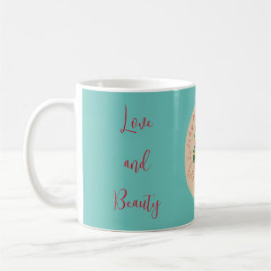 Klassischer Becher: Liebe und Schönheit gehören im Kaffeetasse