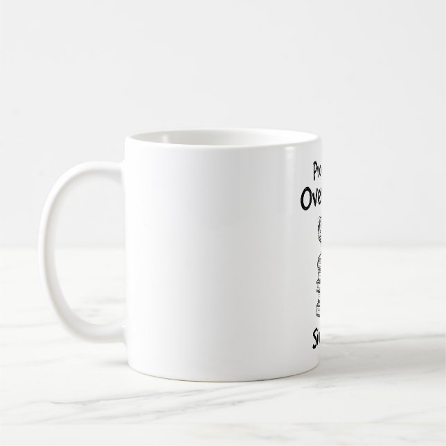 Klassischer Becher Lustiger Chamäleon-Zitat Brew B Kaffeetasse (Links)