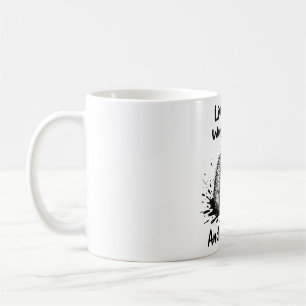 Klassischer Becher: Lustiger Wombat-Zitat Kaffeetasse
