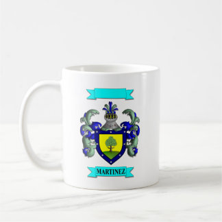Klassischer Becher Martinez Nachname und Schild Kaffeetasse