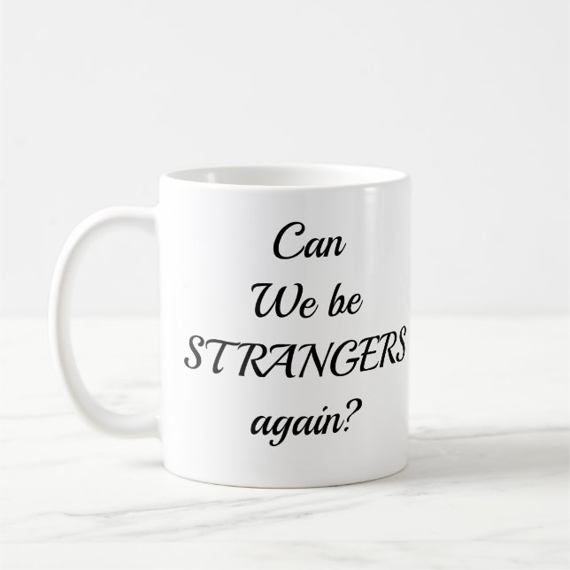 Klassischer Becher mit Romanzitaten  Kaffeetasse (Links)