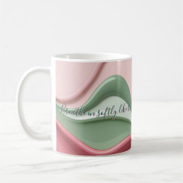 Klassischer Becher mit stilvollem abstraktem Grafi Kaffeetasse