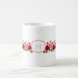 Klassischer Becher - Muttertagsrose (Mitte) Kaffeetasse
