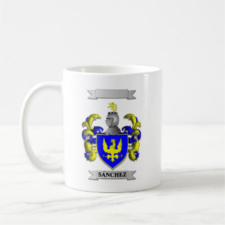 Klassischer Becher Sanchez Nachname und Schild Kaffeetasse