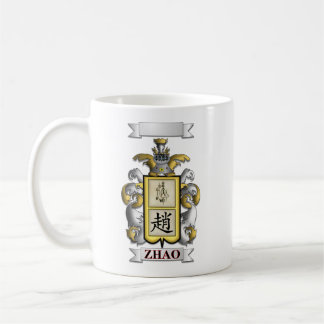 Klassischer Becher Zhao Nachname und Schild Kaffeetasse