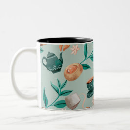 Klassischer Becher Zweifarbige Tasse