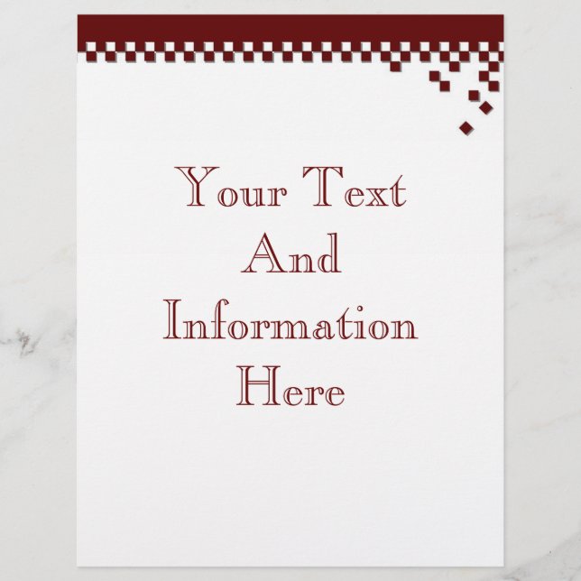 Klassischer Beruflicher Letterhead (Vorderseite)