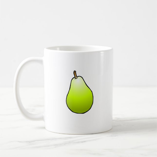 Klassischer Birnenbecher Kaffeetasse (Links)