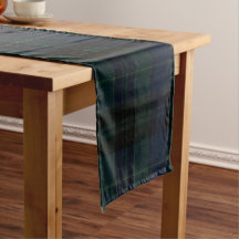 Klassischer Black Watch Tartan Dunkelgrün Marinebl
