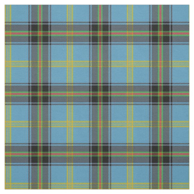 Klassischer blauer Clan-Belltartan-kariertes Stoff (Muster)